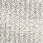 Fauteuil pivotant cylindrique d'appoint en lin crème, simple