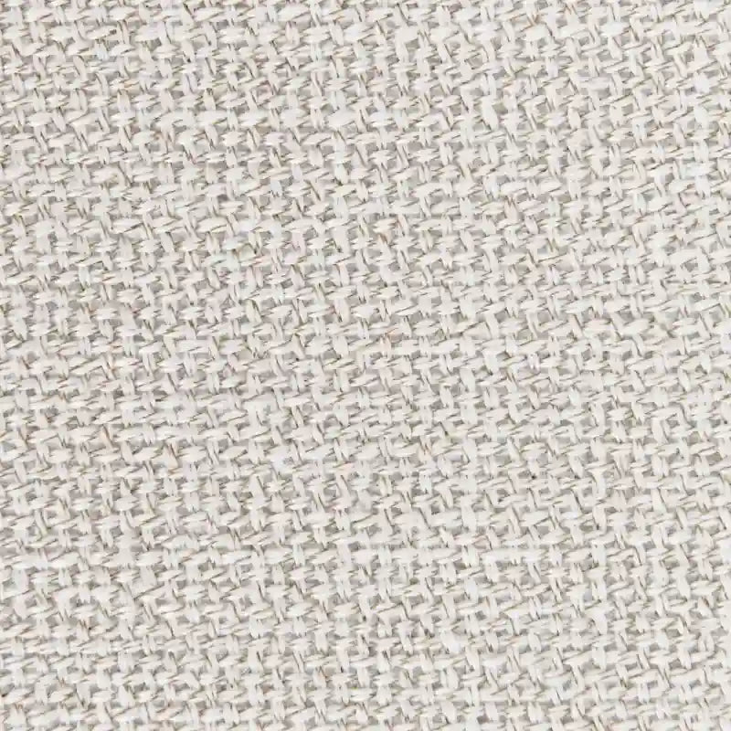 Fauteuil pivotant cylindrique d'appoint en lin crème, simple