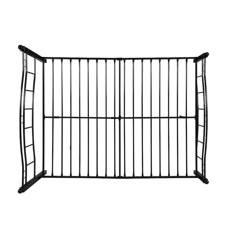 Cadre de lit en fer – Cuivre martelé / Noir mat / Blanc, Lit simple / Grand lit / Très grand lit, Pour 1 à 2 personnes