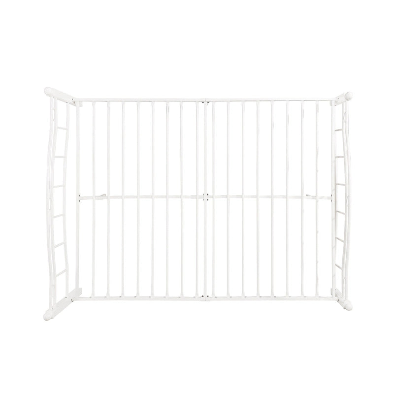 Cadre de lit en fer – Cuivre martelé / Noir mat / Blanc, Lit simple / Grand lit / Très grand lit, Pour 1 à 2 personnes