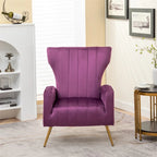 Fauteuil d'appoint à accoudoirs carrés en velours gris/beige/noir – Une place