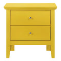 Table de chevet 2 tiroirs, plusieurs coloris, simple – 61 cm (H) x 61 cm (L) x 41 cm (P)