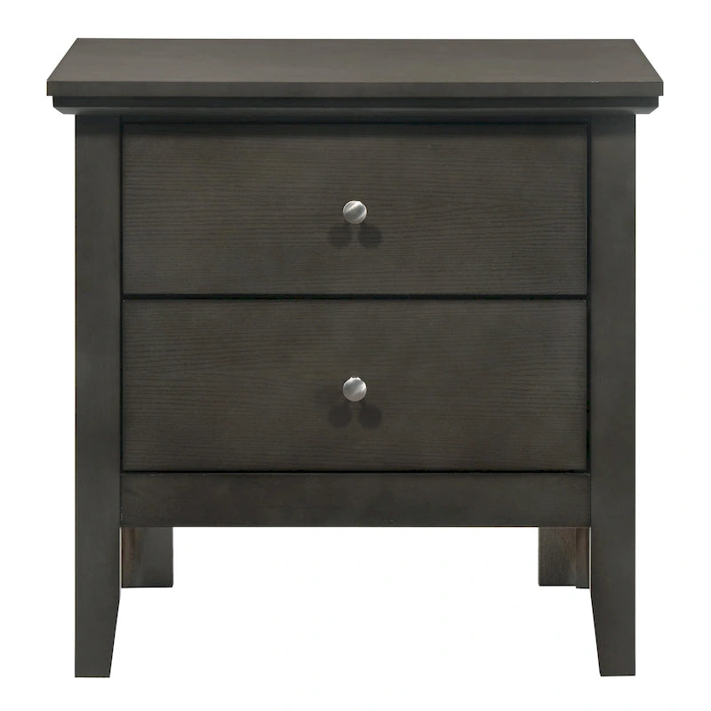 Table de chevet 2 tiroirs, plusieurs coloris, simple – 61 cm (H) x 61 cm (L) x 41 cm (P)