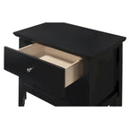Table de chevet 2 tiroirs, plusieurs coloris, simple – 61 cm (H) x 61 cm (L) x 41 cm (P)