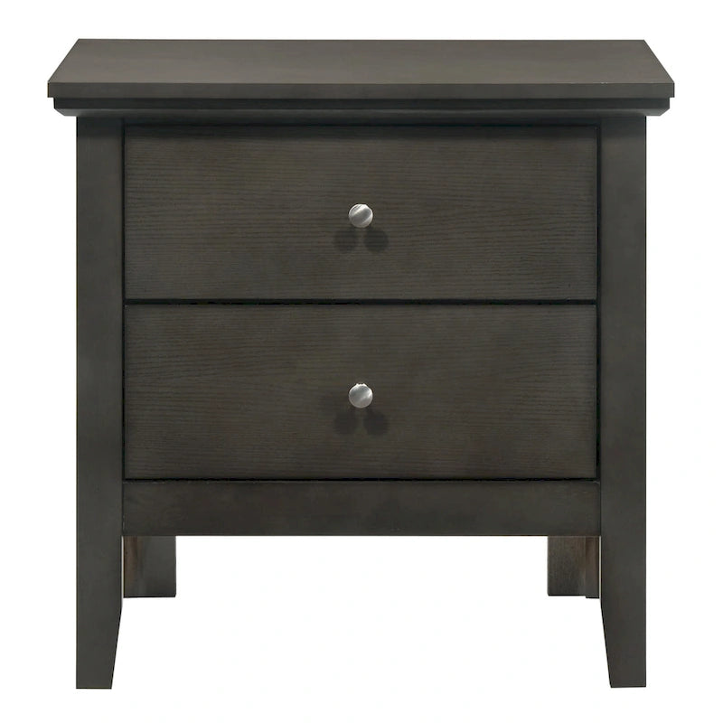 Table de chevet 2 tiroirs, plusieurs coloris, simple – 61 cm (H) x 61 cm (L) x 41 cm (P)