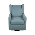 Fauteuil inclinable pivotant à dossier haut Dusty Blue / Anthracite / Rose poudré / Beige et Noir – Simple