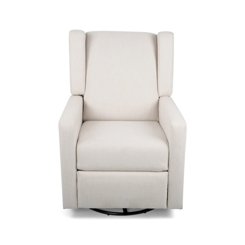 Fauteuil inclinable pivotant à dossier haut Dusty Blue / Anthracite / Rose poudré / Beige et Noir – Simple