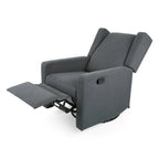 Fauteuil inclinable pivotant à dossier haut Dusty Blue / Anthracite / Rose poudré / Beige et Noir – Simple