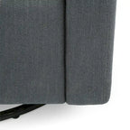 Fauteuil inclinable pivotant à dossier haut Dusty Blue / Anthracite / Rose poudré / Beige et Noir – Simple
