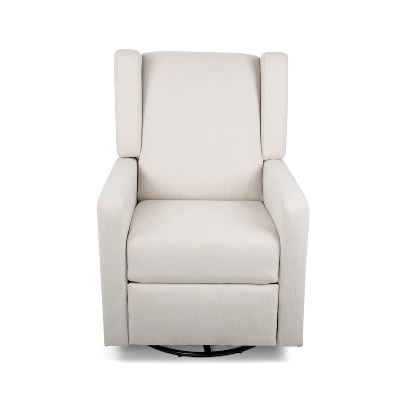 Fauteuil inclinable pivotant à dossier haut Dusty Blue / Anthracite / Rose poudré / Beige et Noir – Simple