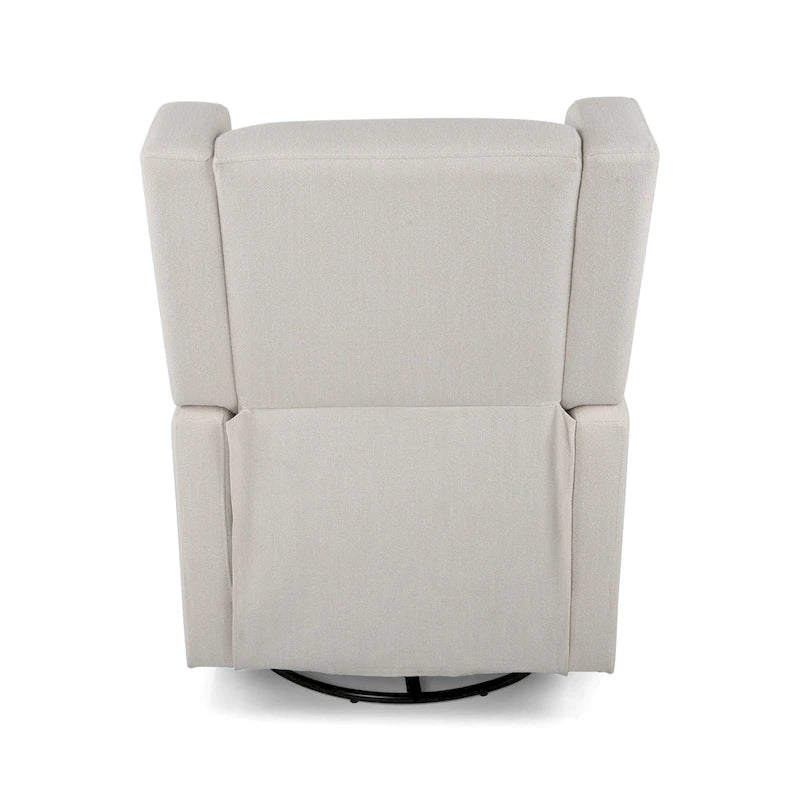 Fauteuil inclinable pivotant à dossier haut Dusty Blue / Anthracite / Rose poudré / Beige et Noir – Simple