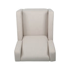 Fauteuil inclinable pivotant à dossier haut Dusty Blue / Anthracite / Rose poudré / Beige et Noir – Simple