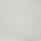 Chaise de salle à manger en similicuir blanc ivoire, hauteur standard, lot de 2