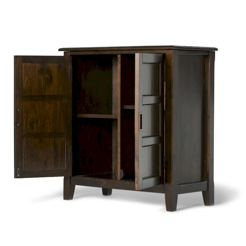 Meuble de rangement bas de transition, 2 portes, plusieurs coloris, 76 cm (L) x 35,5 cm (P) x 79 cm (H)