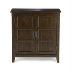 Meuble de rangement bas de transition, 2 portes, plusieurs coloris, 76 cm (L) x 35,5 cm (P) x 79 cm (H)