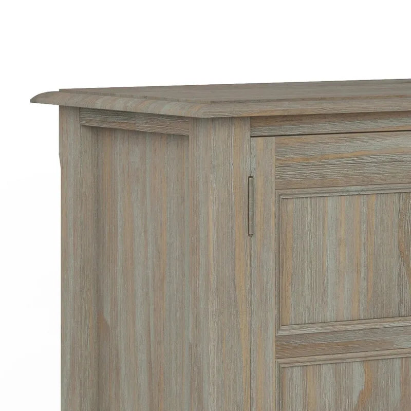 Meuble de rangement bas de transition, 2 portes, plusieurs coloris, 76 cm (L) x 35,5 cm (P) x 79 cm (H)