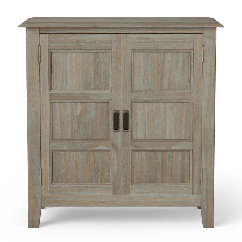 Meuble de rangement bas de transition, 2 portes, plusieurs coloris, 76 cm (L) x 35,5 cm (P) x 79 cm (H)