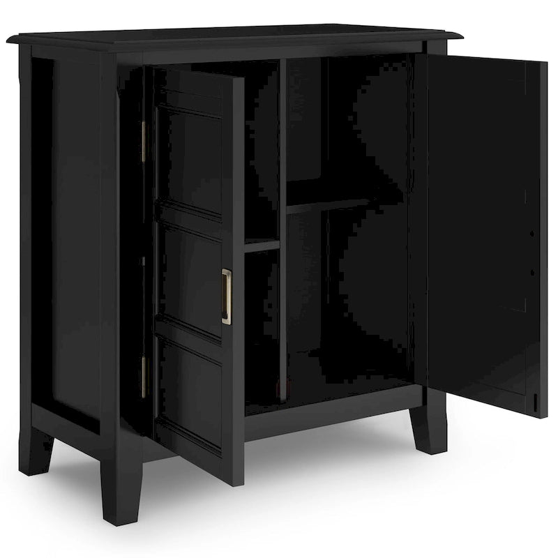 Meuble de rangement bas de transition, 2 portes, plusieurs coloris, 76 cm (L) x 35,5 cm (P) x 79 cm (H)