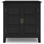 Meuble de rangement bas de transition, 2 portes, plusieurs coloris, 76 cm (L) x 35,5 cm (P) x 79 cm (H)
