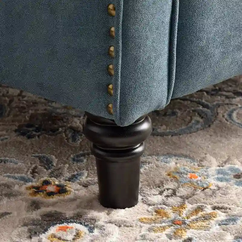 Fauteuil inclinable à dossier basculant jaune/vert/bleu/beige, capitonné, une place