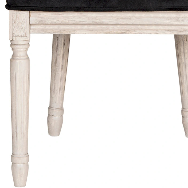 Chaise de salle à manger ovale dossier parisien, lot de 2 – Plusieurs coloris