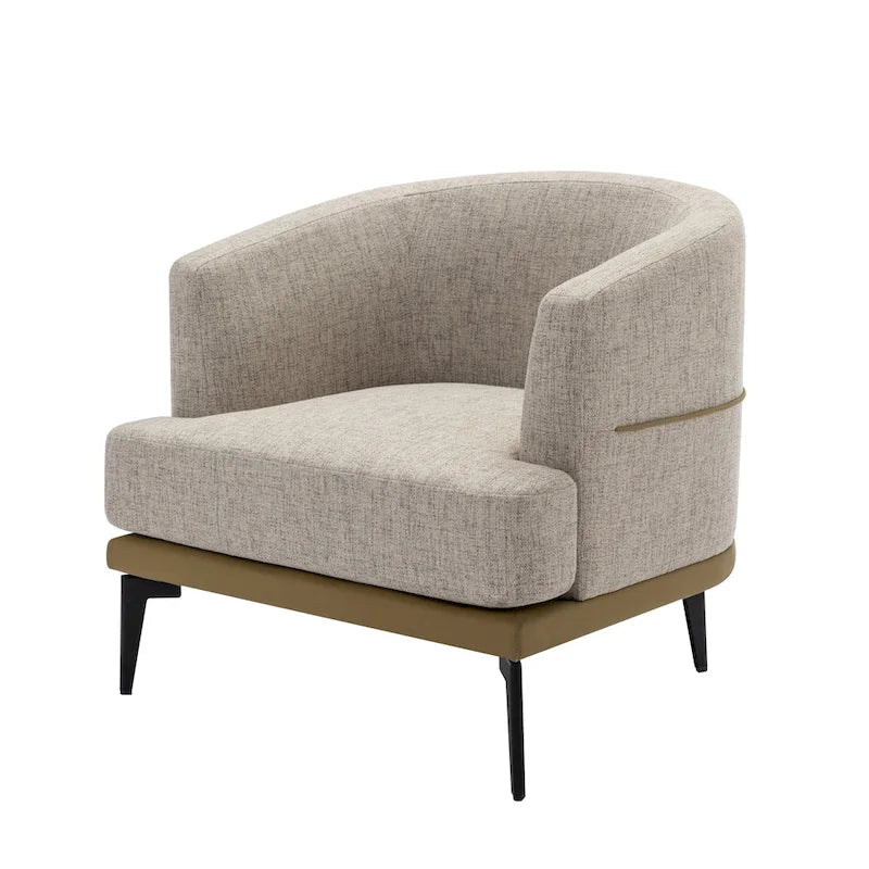 Fauteuil crapaud bicolore, Vert Moutarde / Orange Brûlé, 1 place