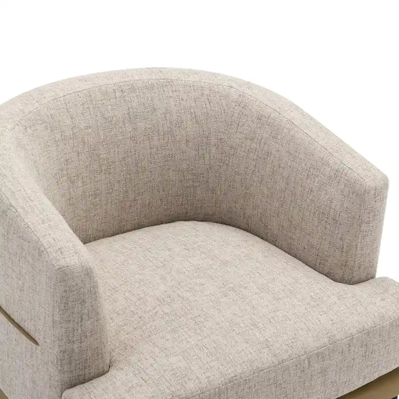 Fauteuil crapaud bicolore, Vert Moutarde / Orange Brûlé, 1 place