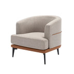Fauteuil crapaud bicolore, Vert Moutarde / Orange Brûlé, 1 place